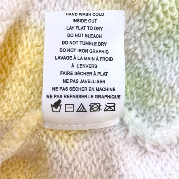 SPIRITUAL GANGSTER Happy Old School Retro Soft Tie Dye Graphic Sweatshirt - Picture 13 of 13